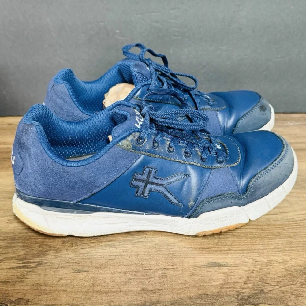 Kuru Quantum 2.0 Walking Workout Sneakers Shoes Blue Mesh Men's Size 8.5